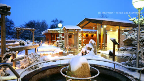 SaunaLand Winter Obermain-Therme copyright